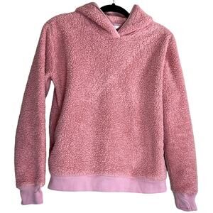 Athleta Girl So Snug Sherpa Girls Youth XXL 16 Pullover Sweater Warm Cozy Fall